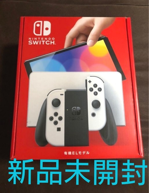 新型Switch Nintendo Switch(有機ELモデル) Joy-Con(L)/(R) ホワイト