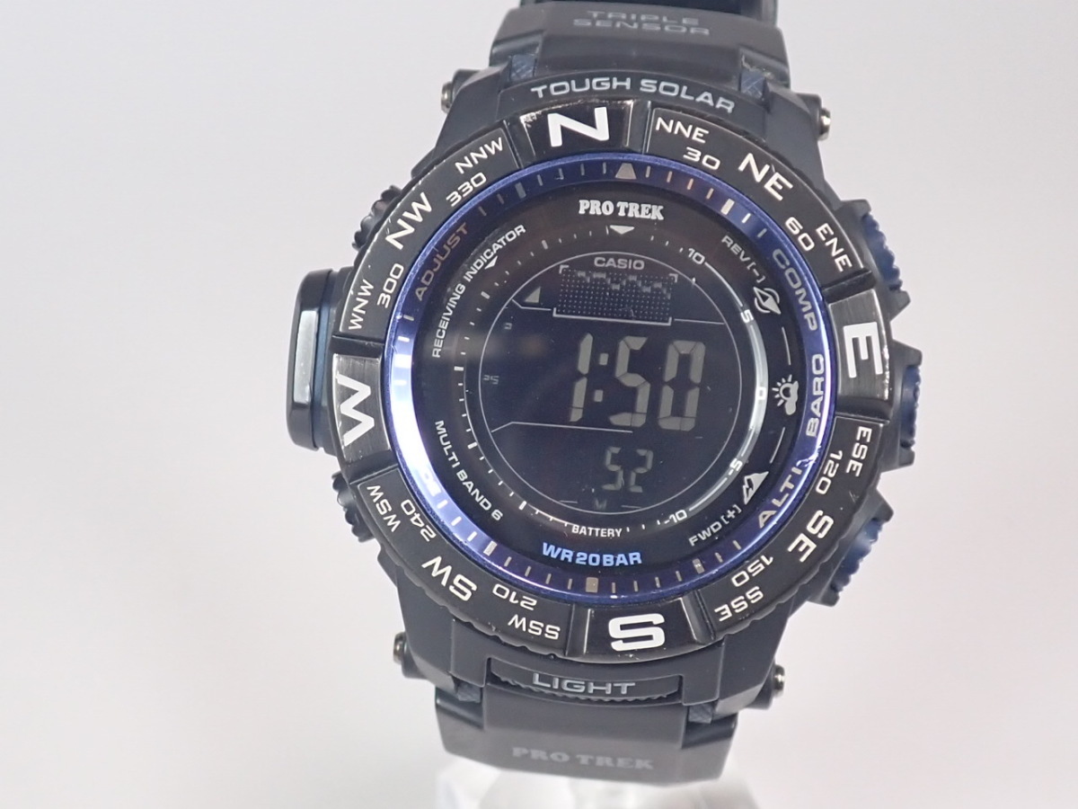 世界的に TREK PRO カシオ CASIO プロトレック 腕時計 PRW-3500Y