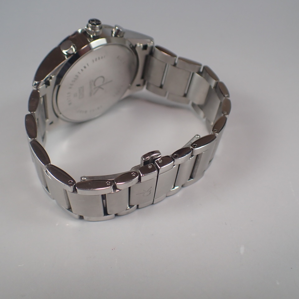  Calvin Klein мяч do Chrono K22471.07 Calvin Klein мужской часы часы 