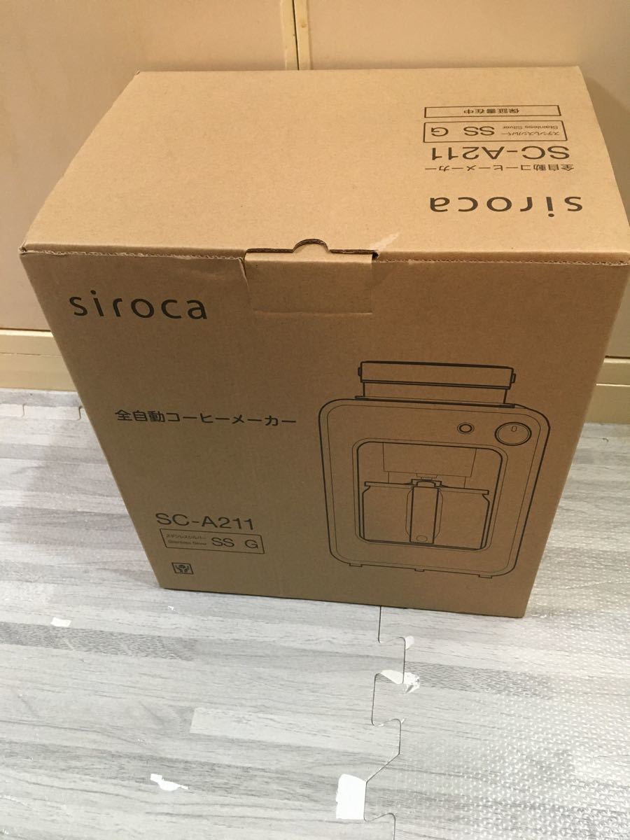 [新品]シロカ コーヒーメーカー sc-a211