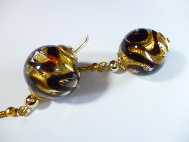 β Venetian glass β ヴェネチアン ベネチアングラス ベネチアン ピアス