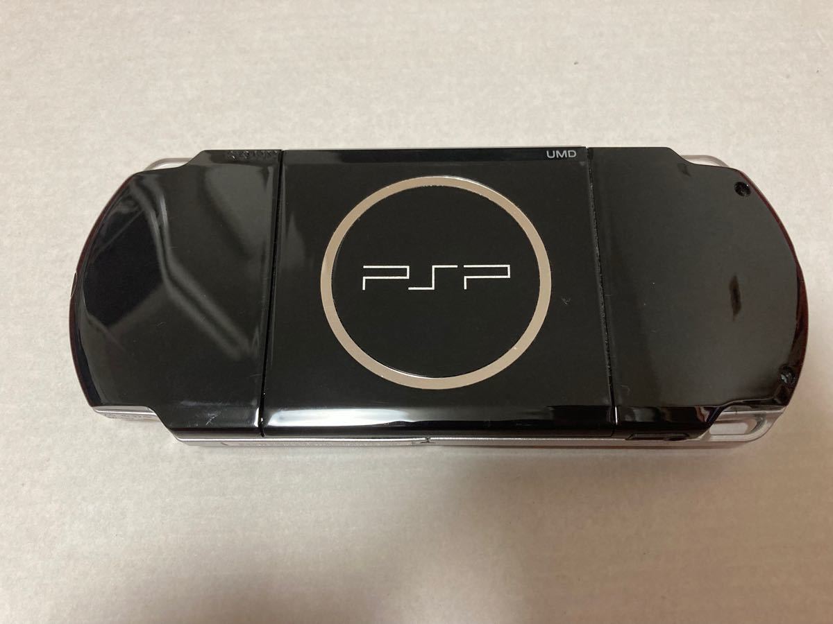 PSP-3000ブラック中古品　バッテリー、充電器、メモリースティック付き