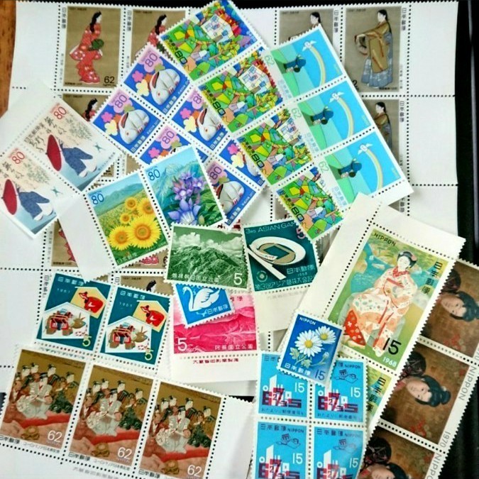 趣味の切手 コレクション 2,300円分 同梱の場合170円分おまけ