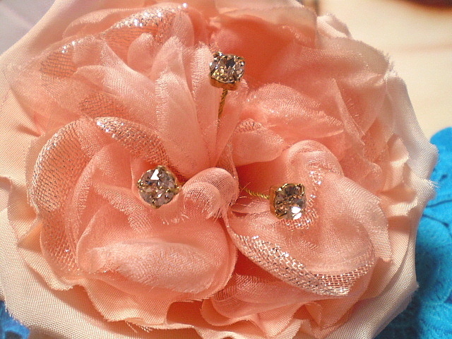  new goods COMPLEXBIZ Swarovski rose .. pink series corsage head piece brooch clip unused comp Rex biz postage Y300 from 