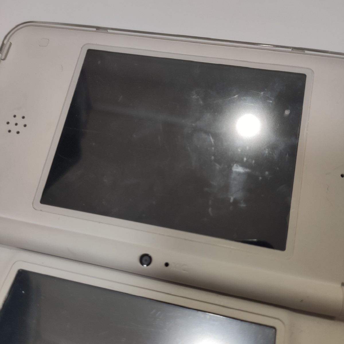 NINTENDO DSi　LL　ホワイト　ソフト　クリアカバー付