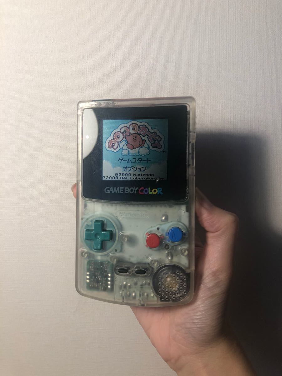 超美品 ゲームボーイカラー 任天堂 Nintendo 本体と人気ソフト4点