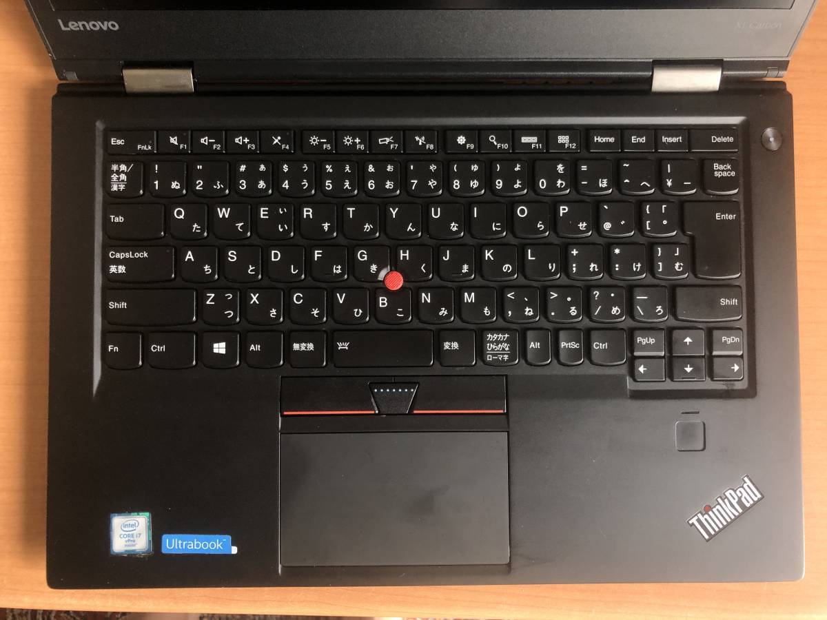 【訳あり】ThinkPad X1 Carbon 2016 i7-6600U 2.81GHz 8GB SSD256G WQHD液晶(2560×1440) カメラ Windows11 Pro 64bit_画像4