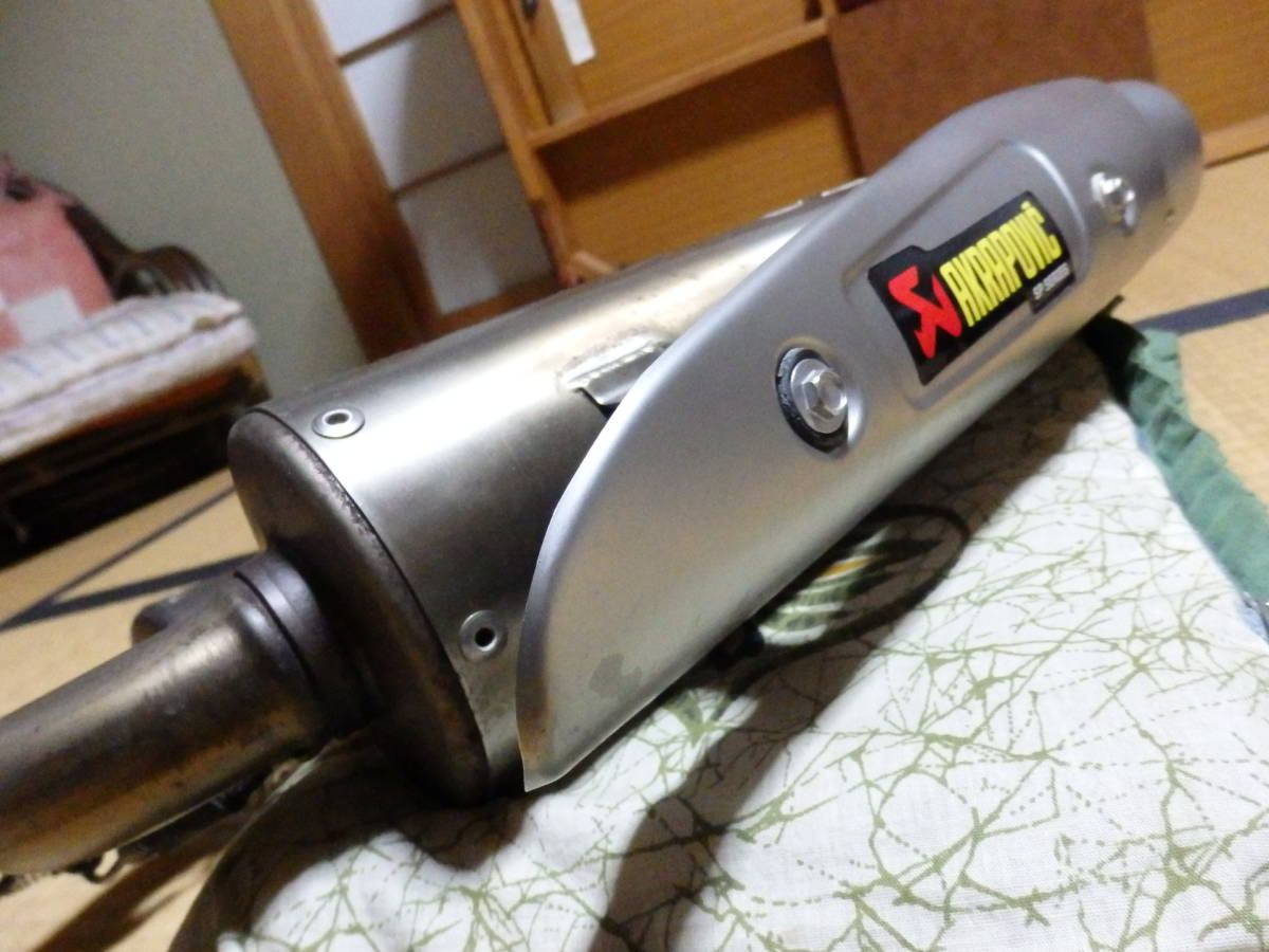 絶版品 GSR400 GK7DA GK7EA GSR600 06-11 akrapovic アクラポビッチ