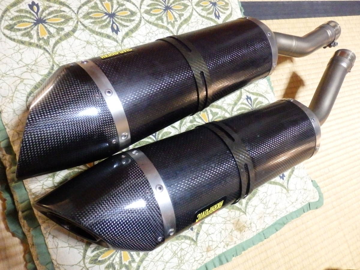 YZF-R1 4C8 07-08 akrapovic アクラポビッチ カーボン スリップオン