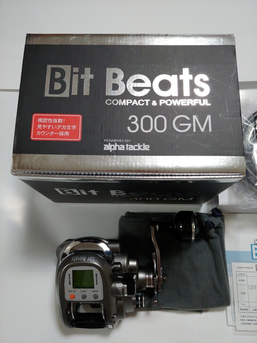 アルファータックル ビットビーツ Bit Beats 300 GM 電動リール アルファータックル ビットビーツ Bit Beats 300 GM 電動リール