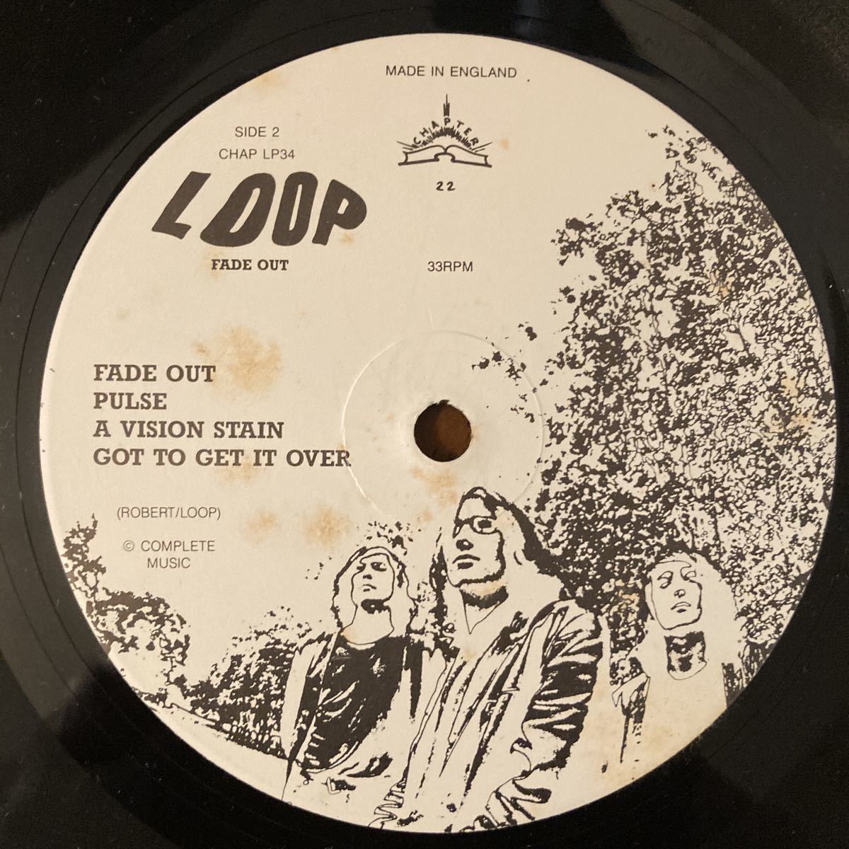 LOOP Fade Out LP レコード　UK盤_画像5
