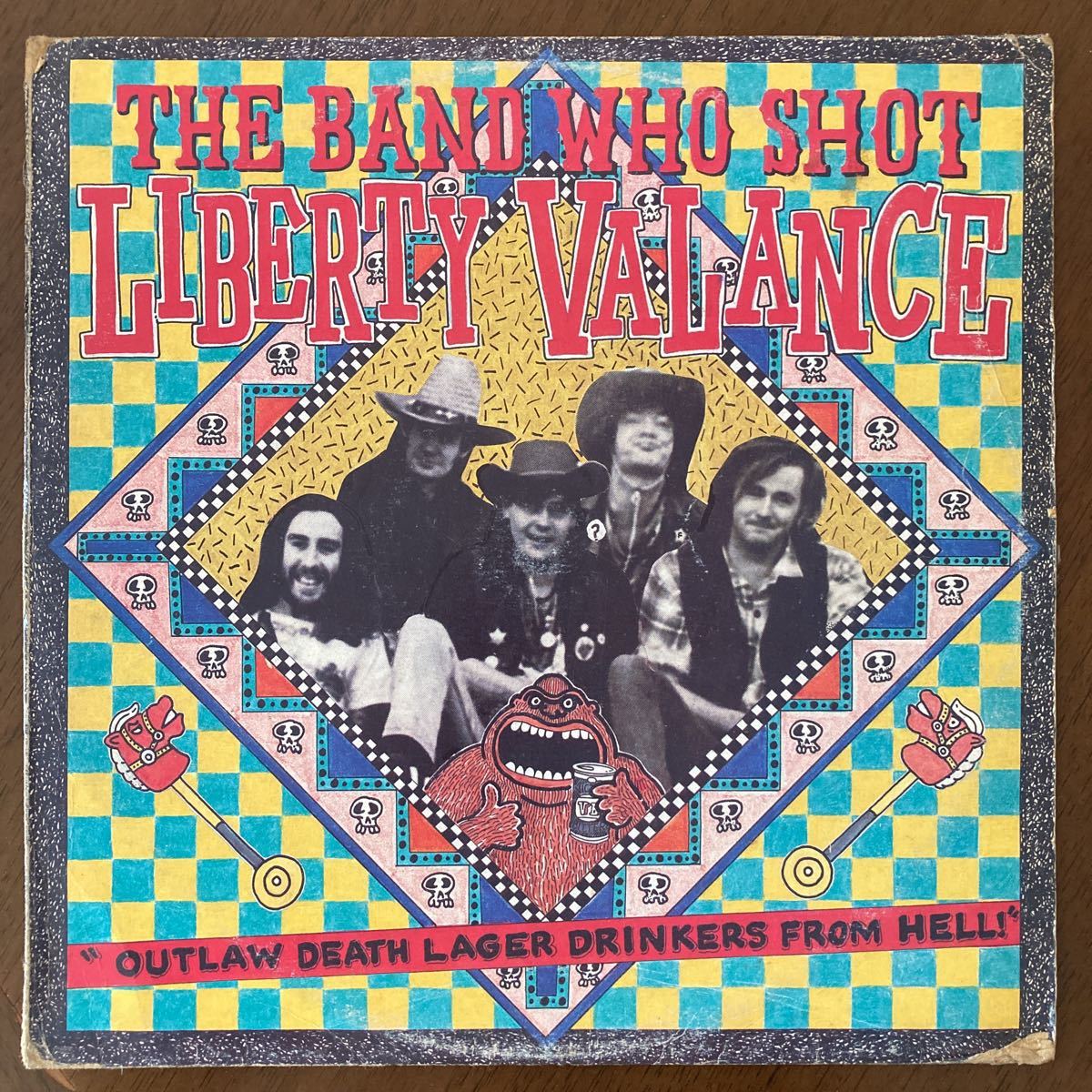 The Band Who Shot Liberty Valance Outlaw Death Lager Drinkers From Hell /LP/サイコビリー_画像1