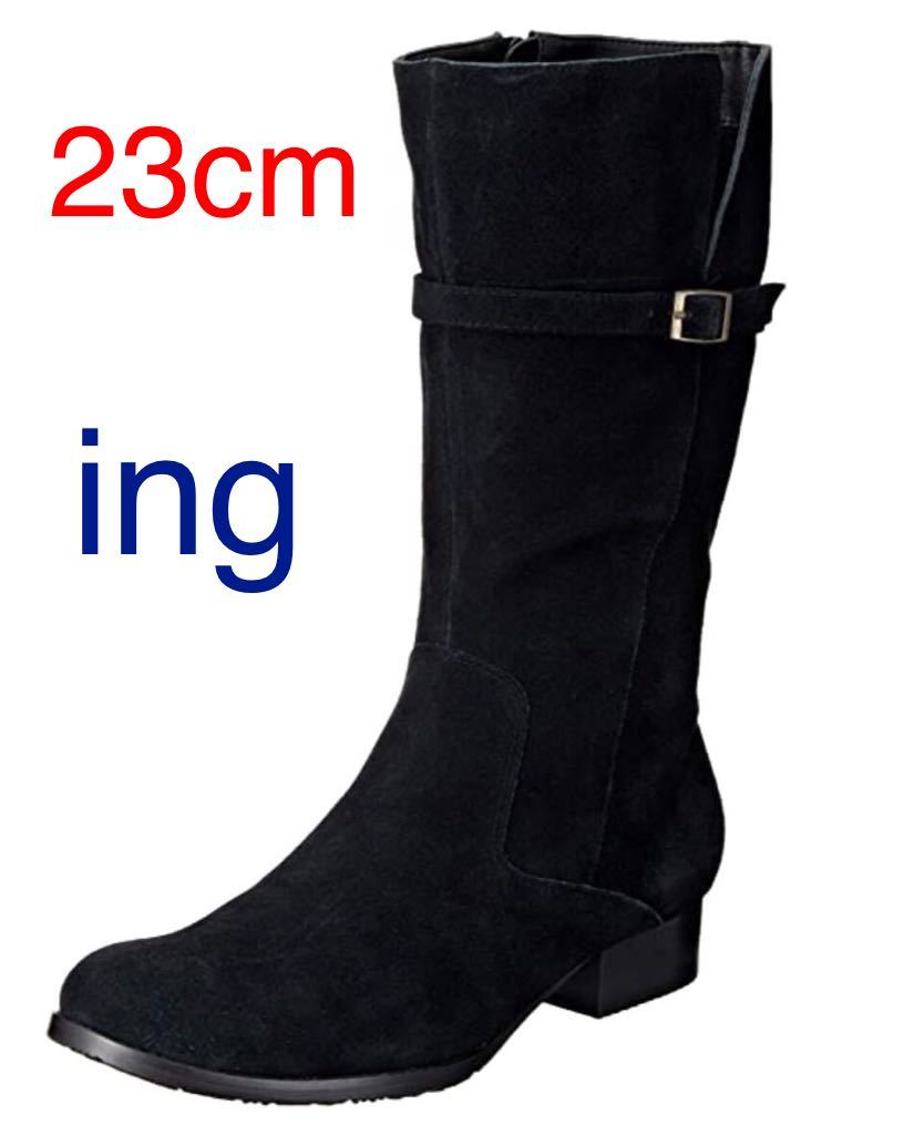  new goods box attaching wing ing fashion boots ing PLUS half boots 23cm