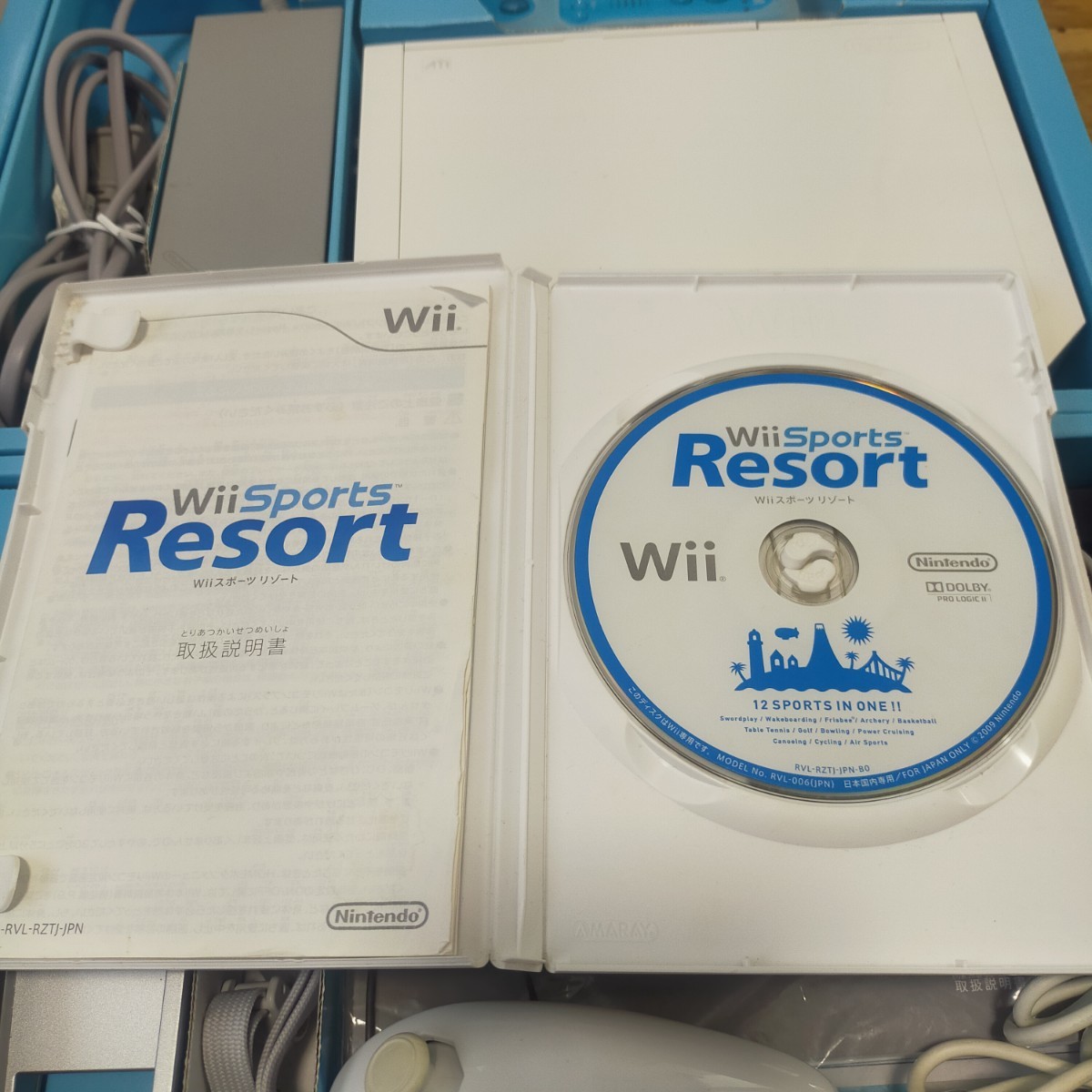 任天堂 Nintendo Wii RVL-S-WABG 本体   リモコンプラス 一式 +α 