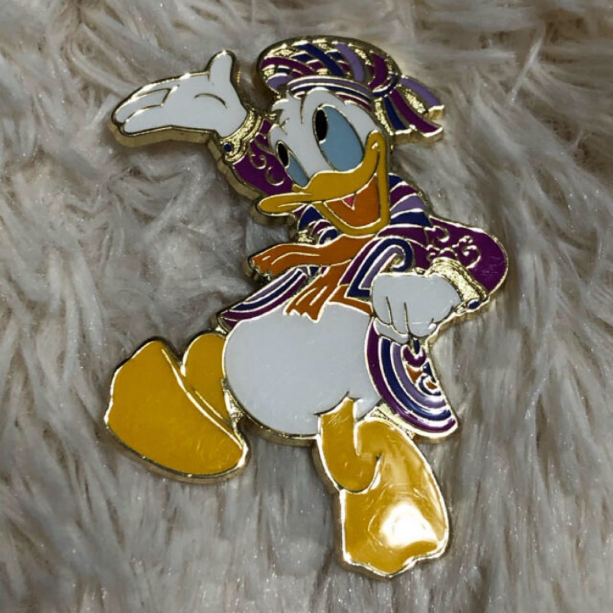 ディズニー キャスト限定 ランヤード アクセサリー 35周年 ドナルド