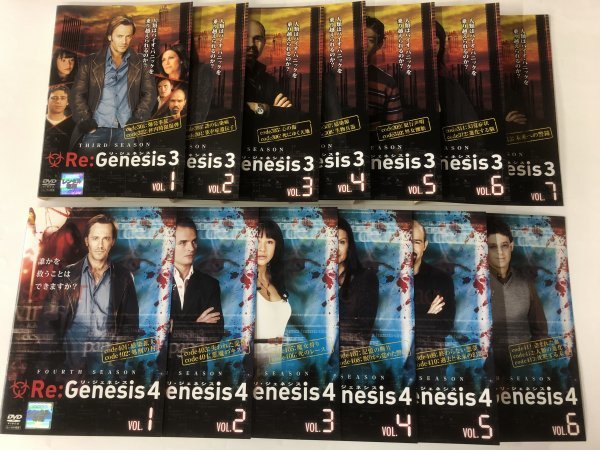 A)中古DVD 海外ドラマ 「Re:Genesis リ・ジェネシス シーズン1～4」 全27巻セット ※1枚再生不良_画像4