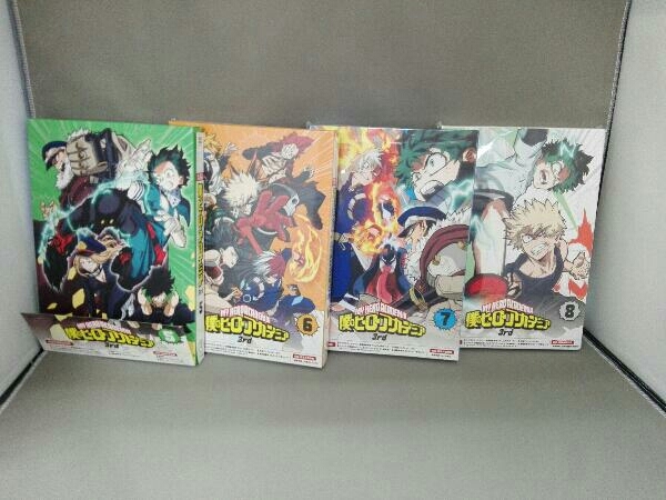 高価値 一部未開封 Vol 1 8 3rd 全8巻セット 僕のヒーローアカデミア Dvd は行 Labelians Fr 高価値 一部未開封 Vol 1 8 3rd 全8巻セット 僕のヒーローアカデミア Dvd は行 Labelians Fr