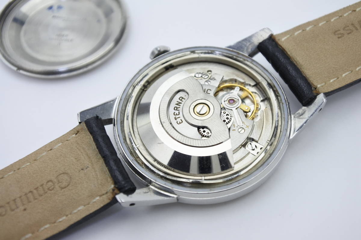 ☆☆☆スイス名門 高級ブランド ETERNA　1948年開発 ETERNA-MATIC 自動巻紳士腕時計　 スイス製高級品_画像7