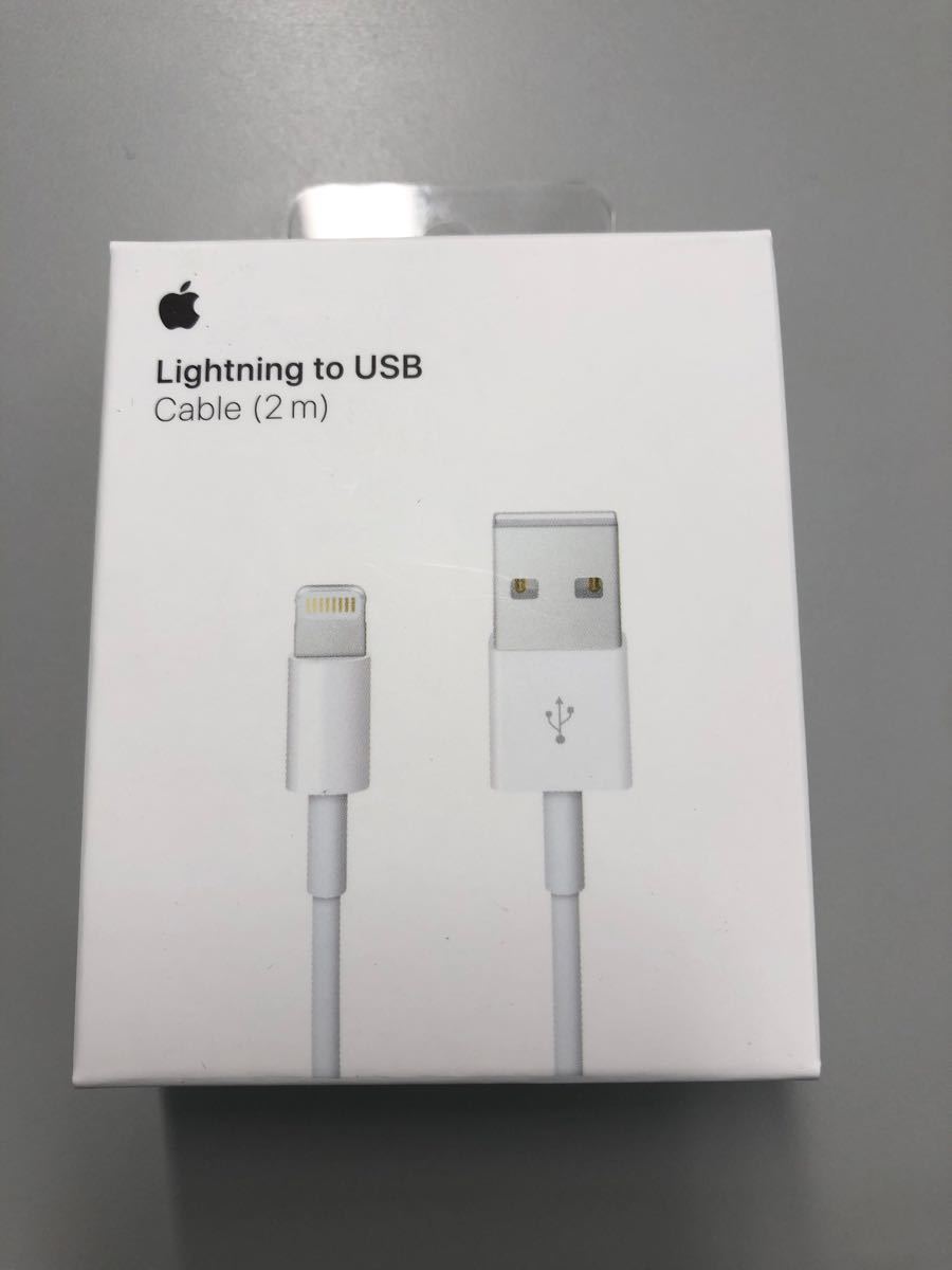 ケーブル Apple ライトニングケーブル USBケーブル 充電器 箱付き
