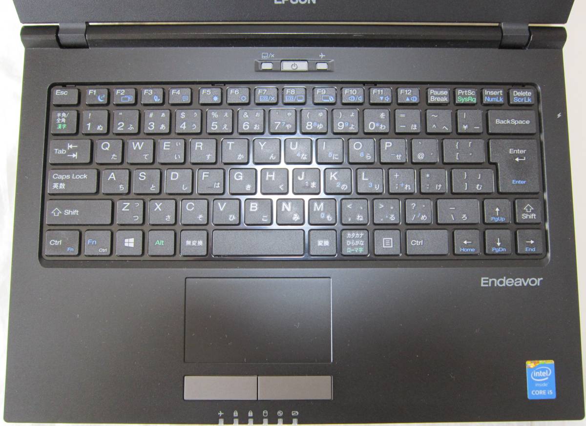 超美品 快速10秒起動 動作確認済 軽量 新品 換装 高速SSD240Gで快適 EPSONノートPC Win10 Pro Core i5 メモリ大容量8G HDMI カメラ
