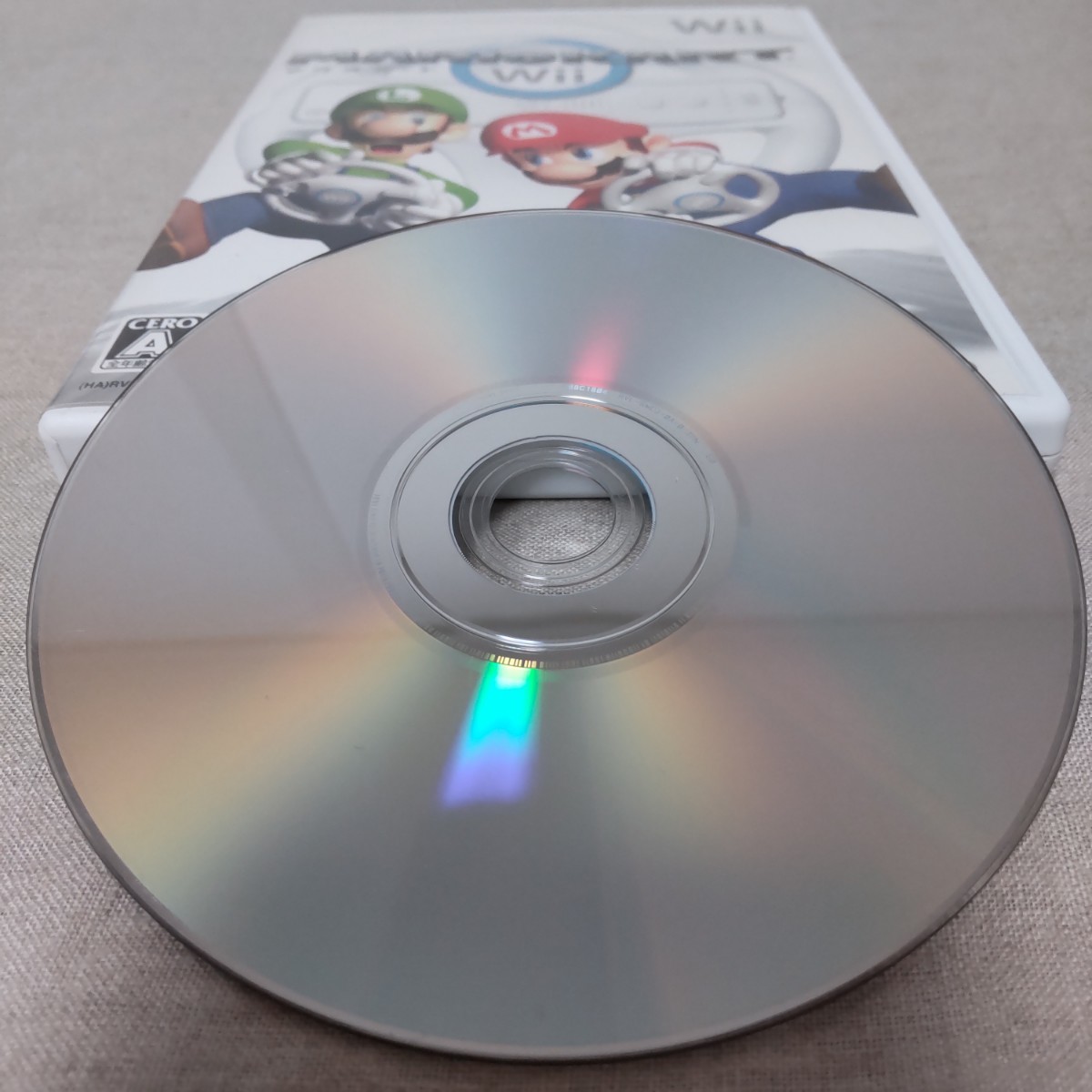 任天堂純正品 Wii ハンドル2個 &  マリオカートWii ソフト セット