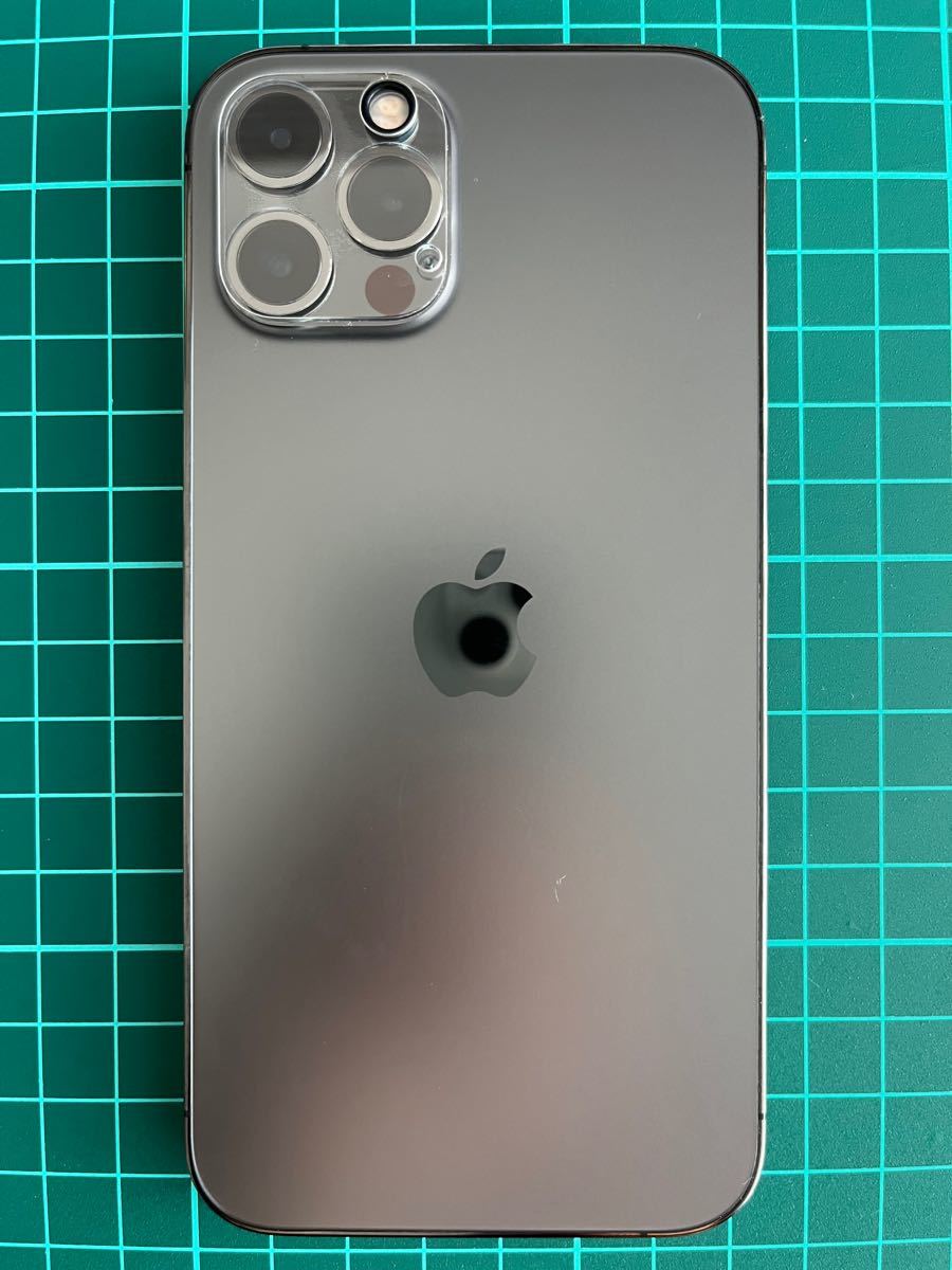 超美品 iPhone12 Pro 256GB グラファイト SIMフリー バッテリー 交換済 100%
