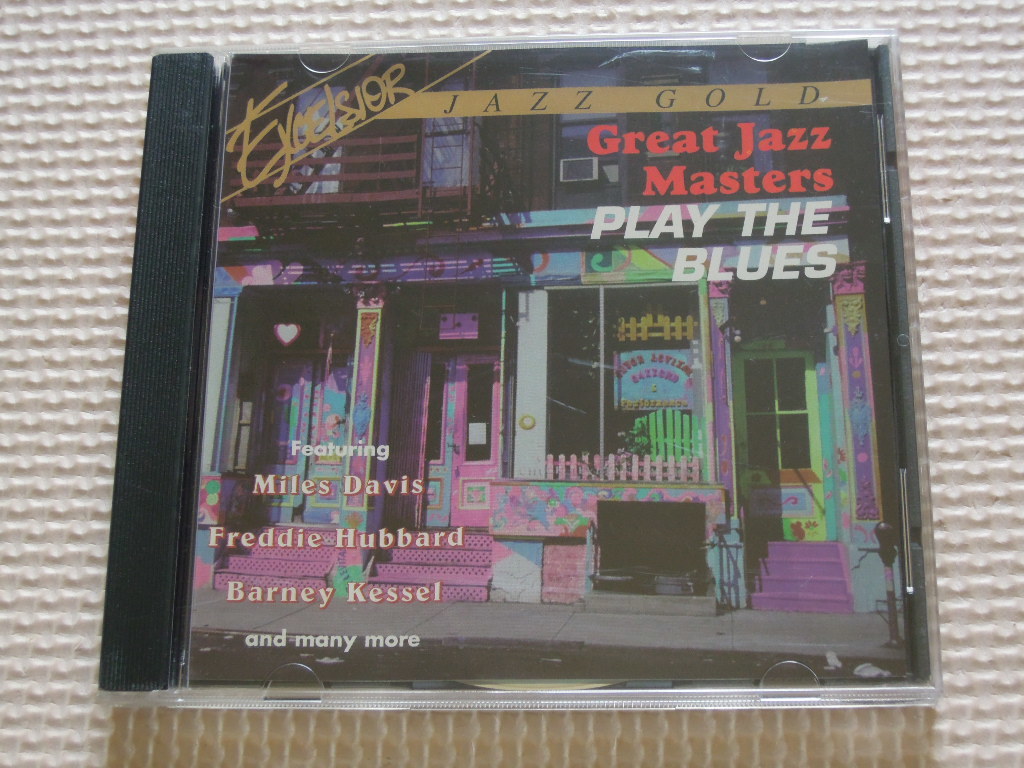 GREAT 送料無料新品 JAZZ 大規模セール MASTERS PLAY THE BLUES CD Louis Armstrong Braff GrappelliBarney Kessel Davis Stephane Miles Pettiford Oscar Ruby