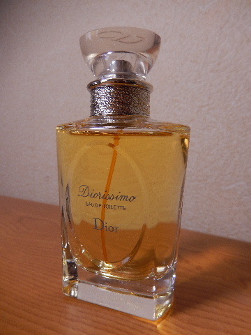 ほぼ満タン 183g(^^ゞ 50ml トワレ「Dior Diorissimo：ディオール ディオリシモ」EDT-SP（スプレー）美品 _/_/ 交渉OK！匿名OK！ _/_/