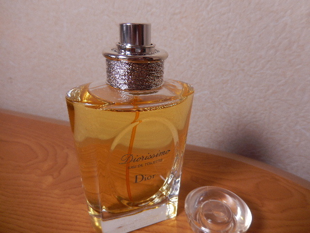 ほぼ満タン 183g(^^ゞ 50ml トワレ「Dior Diorissimo：ディオール ディオリシモ」EDT-SP（スプレー）美品 _/_/ 交渉OK！匿名OK！ _/_/