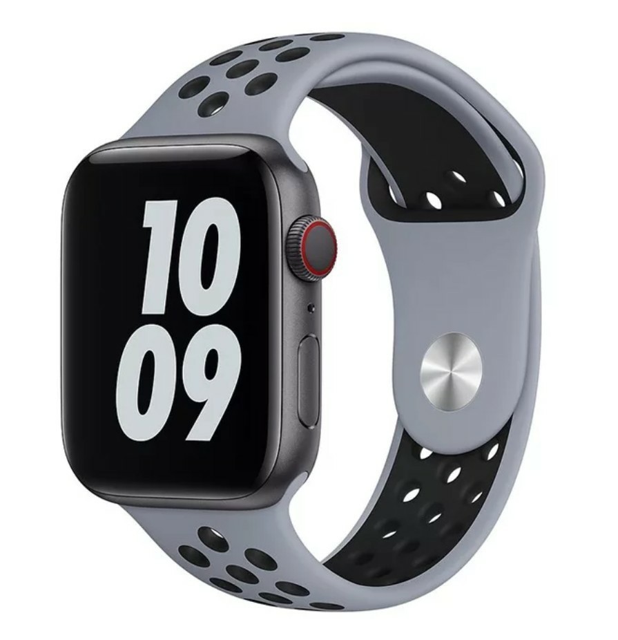 最大94%オフ! Apple Watch スポーツ バンド ブラック×グレー