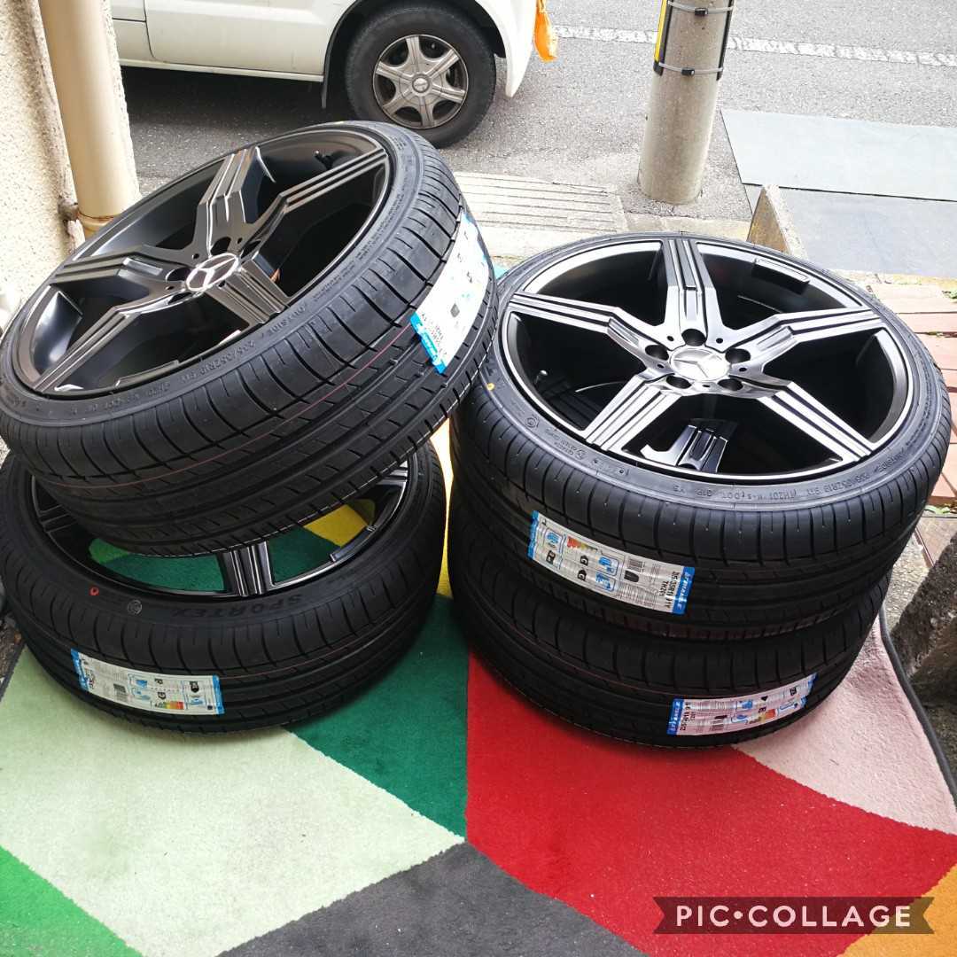 超美品の 新品 タイヤホイール4本セット ベンツ Cクラス Eクーペ W205