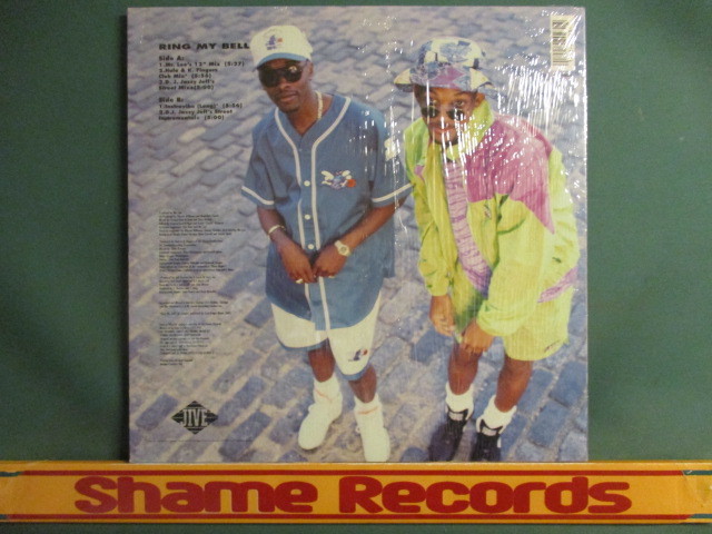 DJ Jazzy Jeff & Fresh Prince ： Ring My Bell 12'' // Anita Ward カバー Rap / Mr. Lee's 12'' Mix / 落札5点で送料無料_画像2