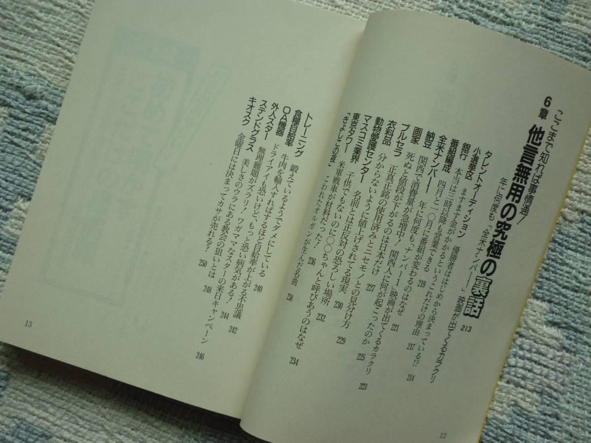 やっぱり裏があったのか！雑学博士協会　1995年8月1日　第１刷　定価533円　送料１８０円_画像7