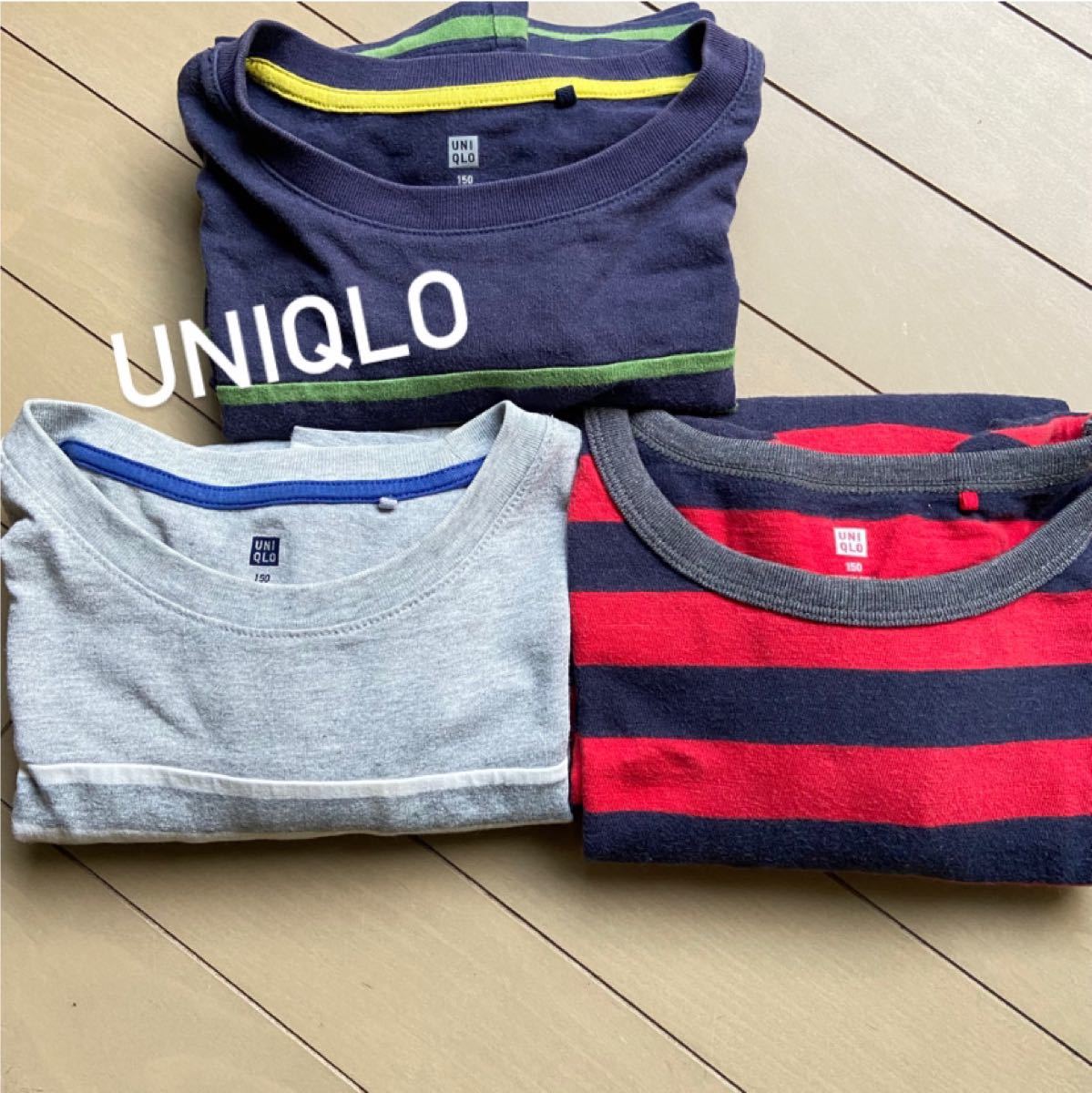 ユニクロ 長袖Tシャツ ジュニア 150センチ|PayPayフリマ