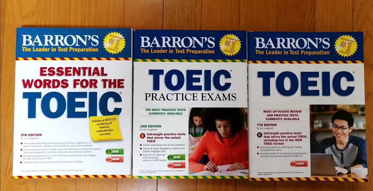 Barron's TOEIC 纏め3冊セット(CD付) Practice Exams /Essential words for the /test  item details | Yahoo! Japan Auctions | One Map by FROM JAPAN