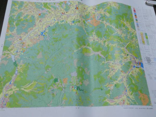 1:25,000 земельный участок использование map [ дешево . внутри море ] 1977/04 выпуск Hiroshima префектура дешево . блок 