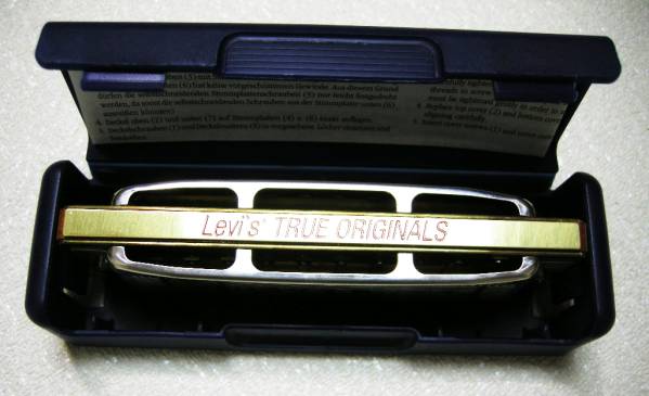  unused #Levi*s HONNER harmonica harmonica negotiations possible 