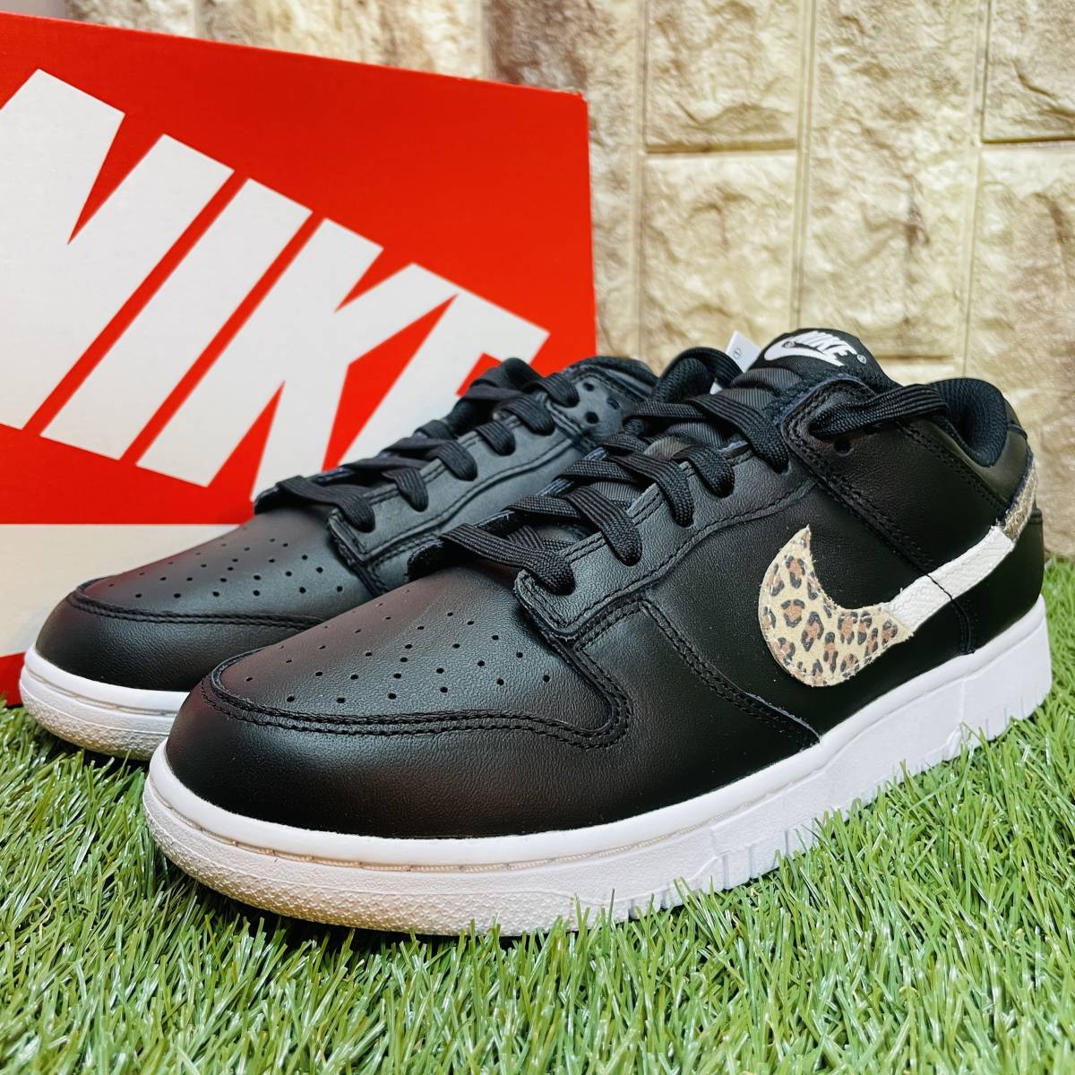 即決 ナイキ ウィメンズ ダンク ロー スペシャルエディション NIKE WMNS DUNK LOW SE スニーカー 黒 アニマル 28.0cm 送料込み DD7099-001_画像6