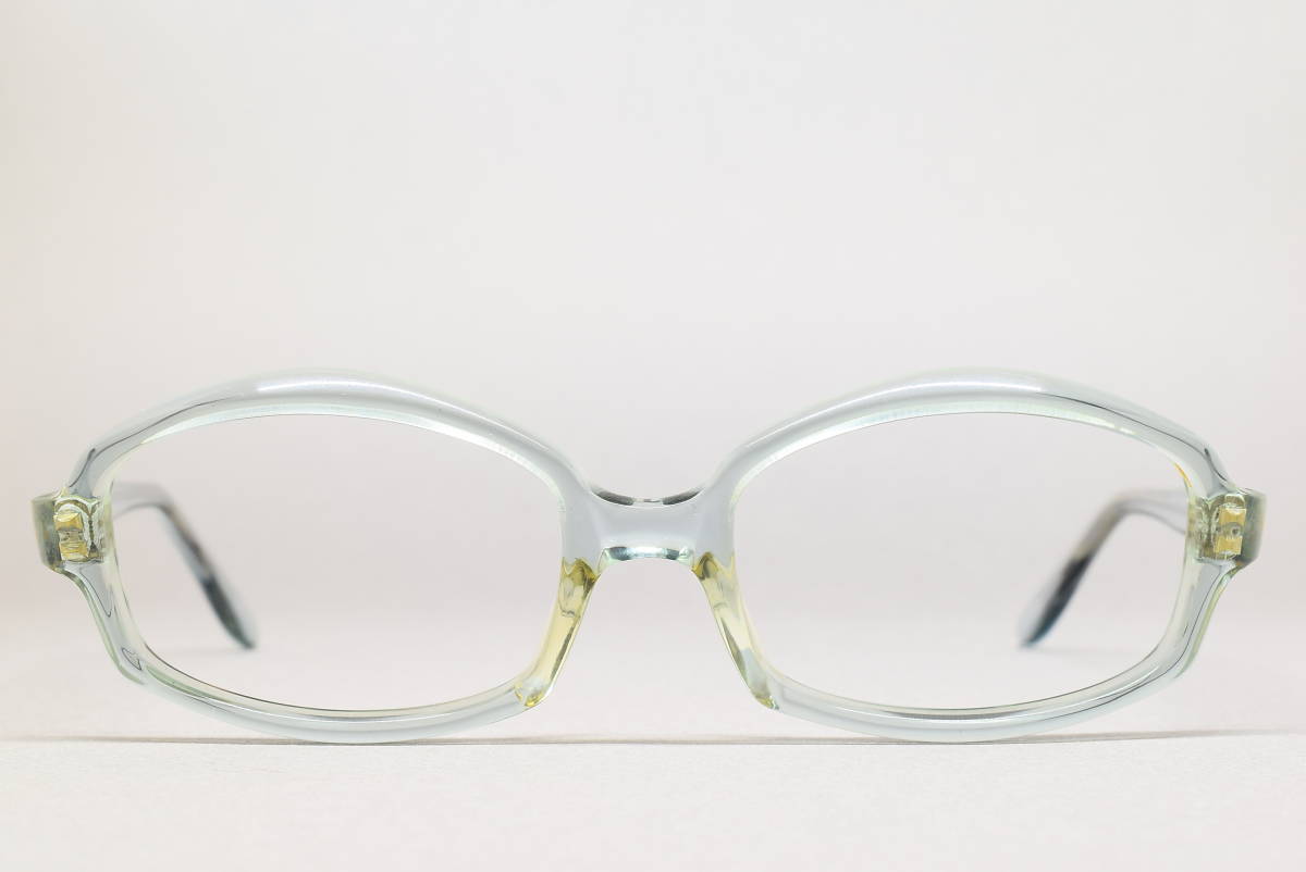 【SALE／72%OFF】 デッドストック MAXIM’S ENA 50-18 メガネ フレーム ライトブルー 恵那眼鏡 ヴィンテージ