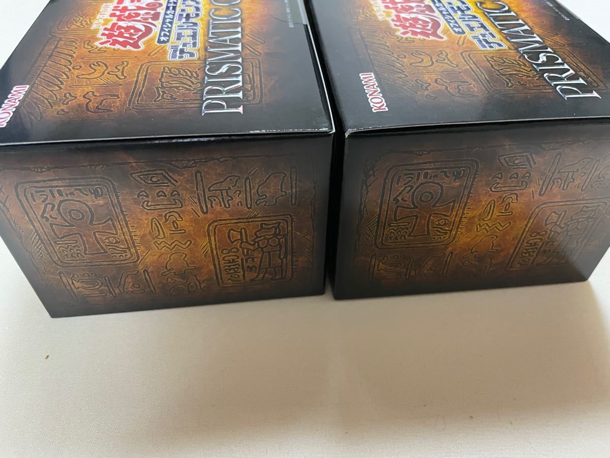 遊戯王 プリズマティックゴットボックス 未サーチ品 2つ 新品未開封