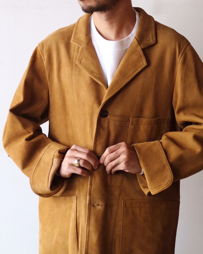OLDMAN´S TAILOR for BLOOM&BRANCH スウェード-