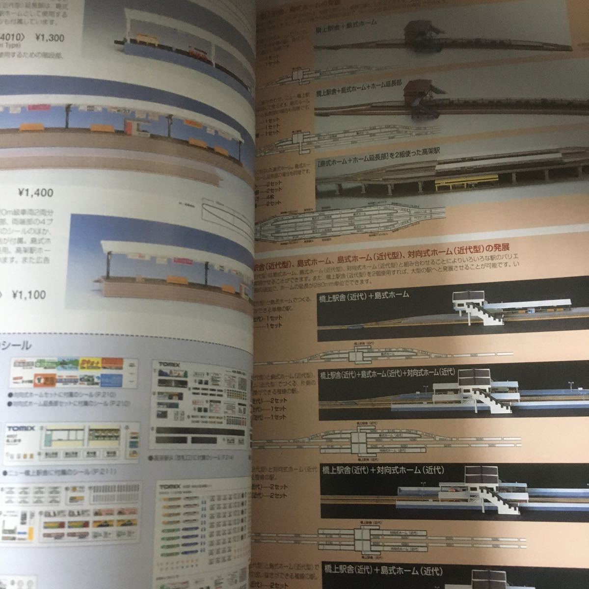 ☆本模型「2001年TOMIXトミックス総合カタログ」鉄道模型列車両電車部品ジオラマプラモデル新幹線汽車機関車JR私鉄国鉄NゲージHOゲージ_画像9