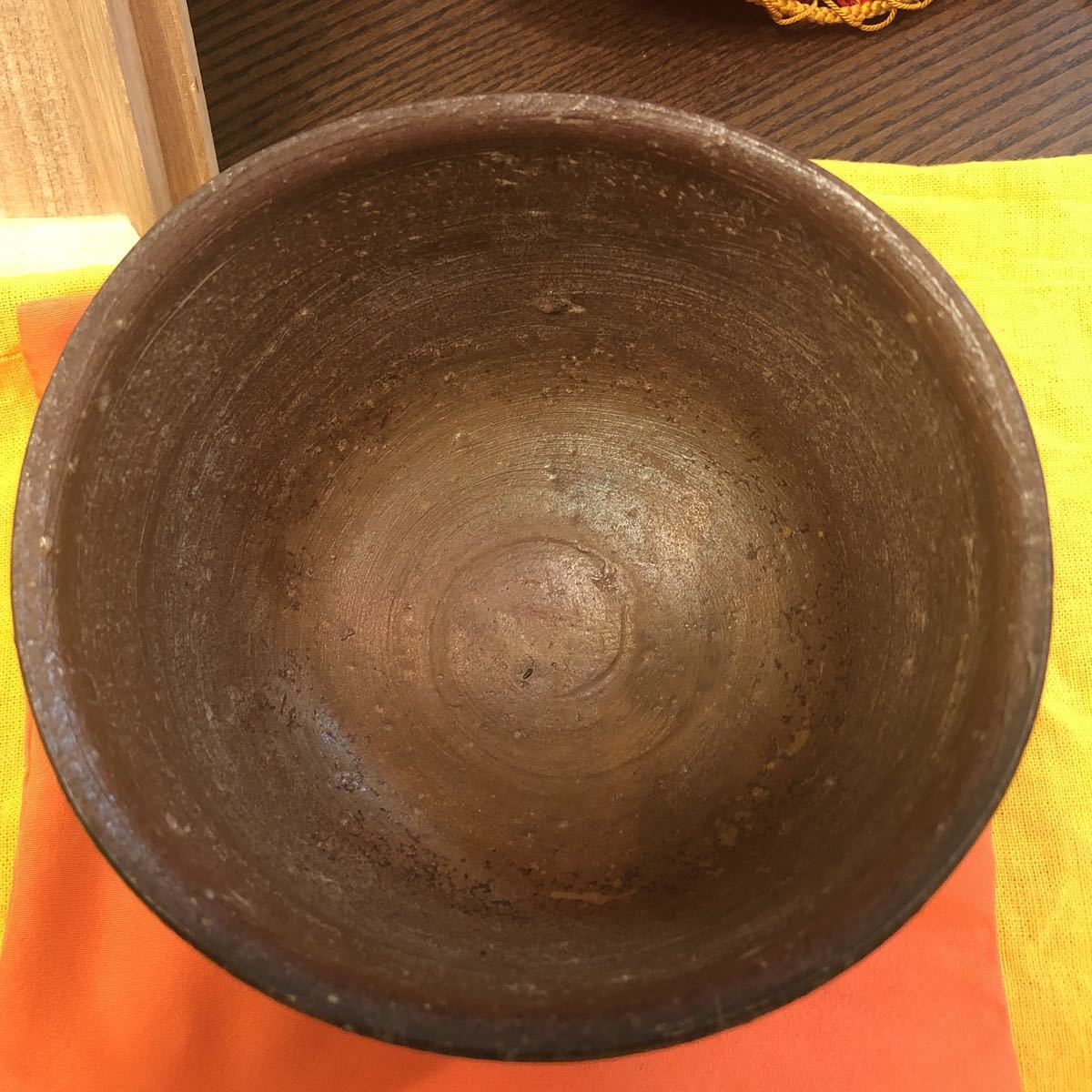 七十六代 利右衛門 造/金重陶弘】備前焼 抹茶茶碗 共箱付き | www