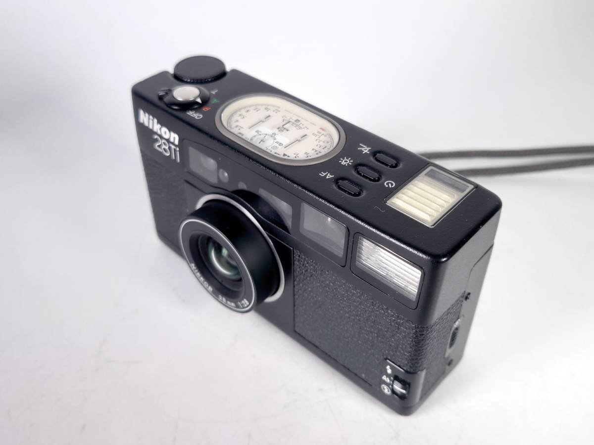 【試写済み】 美品 Nikon 28Ti フィルム コンパクト カメラ ニコン ケース付き ヱOA4f_画像3