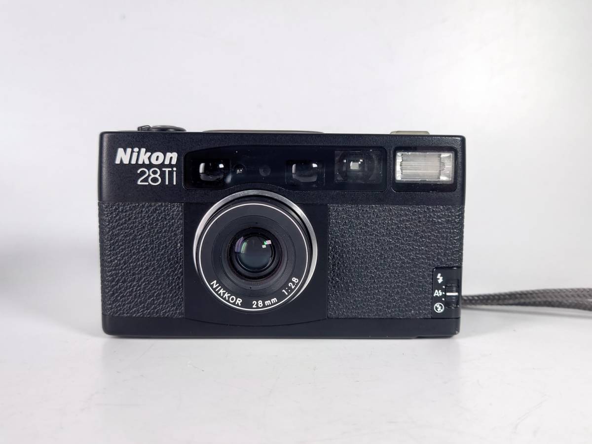 【試写済み】 美品 Nikon 28Ti フィルム コンパクト カメラ ニコン ケース付き ヱOA4f_画像2