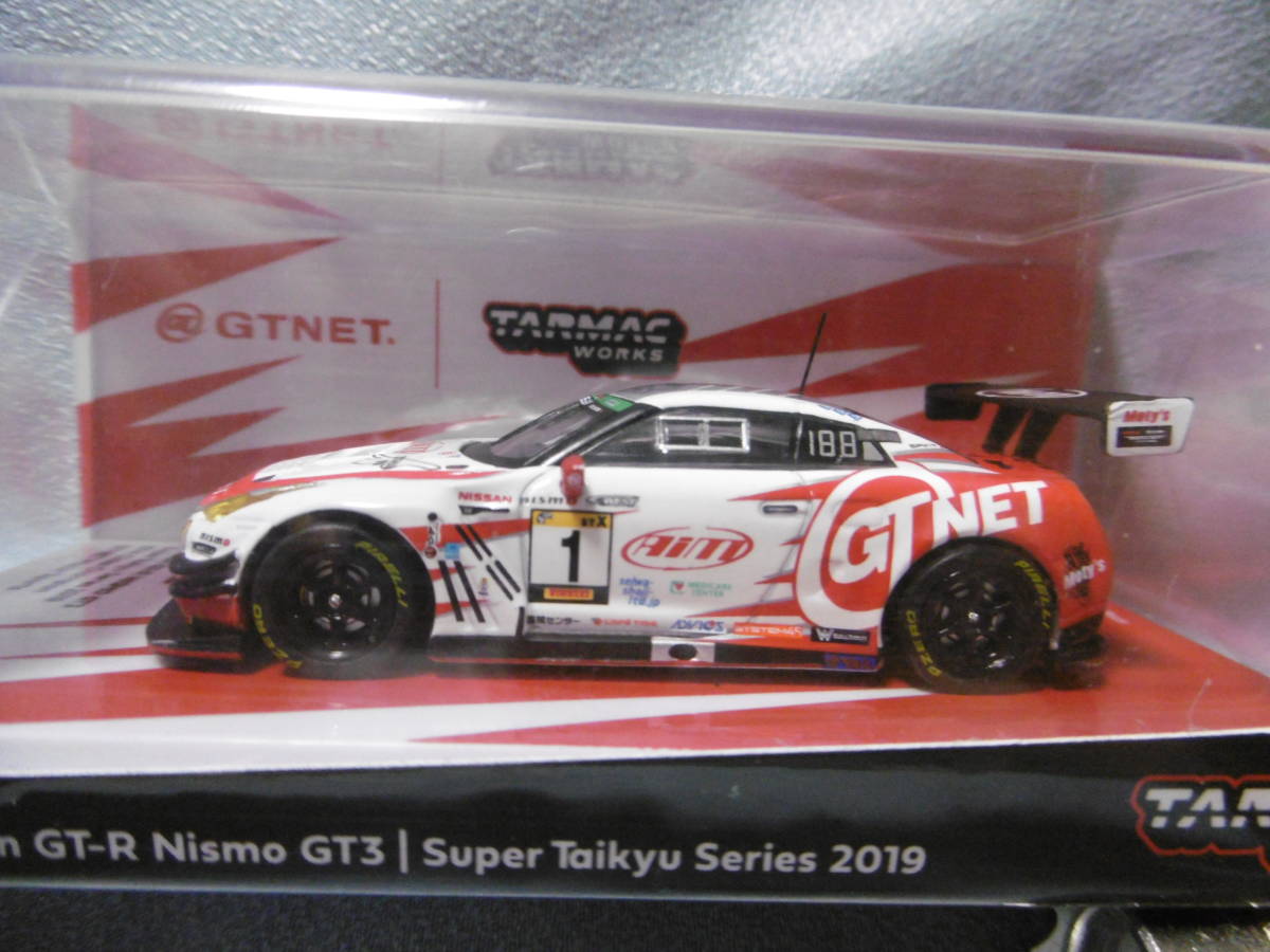 未開封新品 TARMAC HOBBY64 1/64 Nissan GT-R Nismo GT3 Super Taikyu Series 2019 #1_画像2