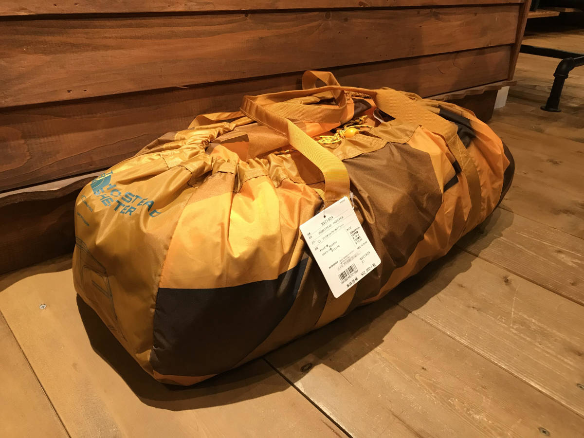 The North Face ノースフェイス テント シェルター NV21904 HOMESTEAD SHELTER ジニアオレンジロウポリプリント 新品 未使用 正規品_画像3