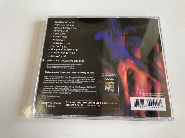 CD「Saltimbanco Cirque Du Soleil」シルクドゥソレイユ　セル版_画像6