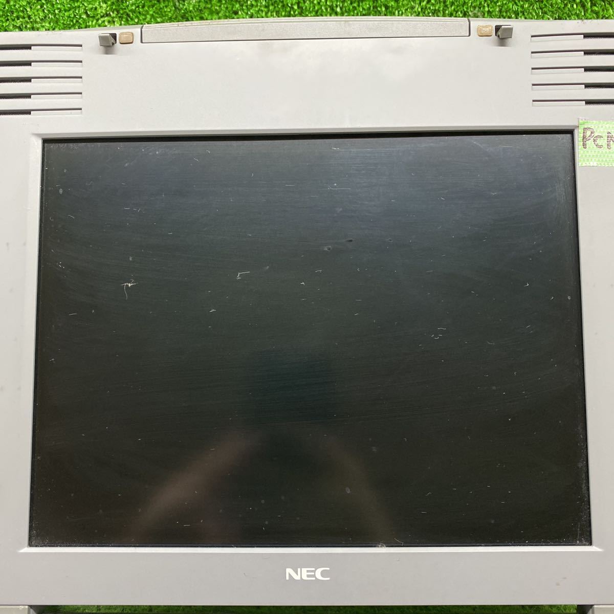 PCN98-284 激安 PC98 ノートブック NEC PC-9821Na12/H10 通電OK ジャンク_画像2