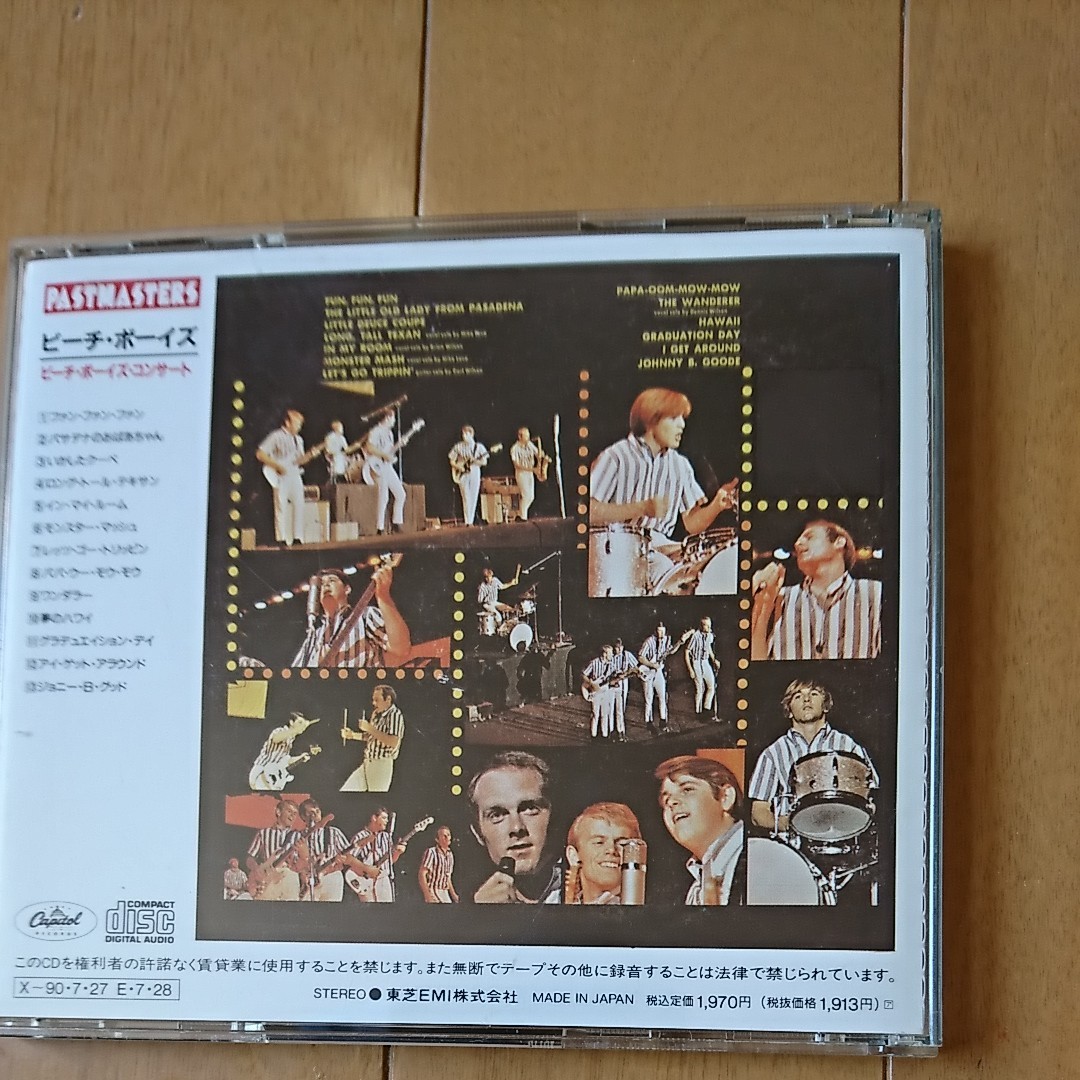 ビーチ・ボーイズ・コンサート／THE BEACH BOYS【CD】